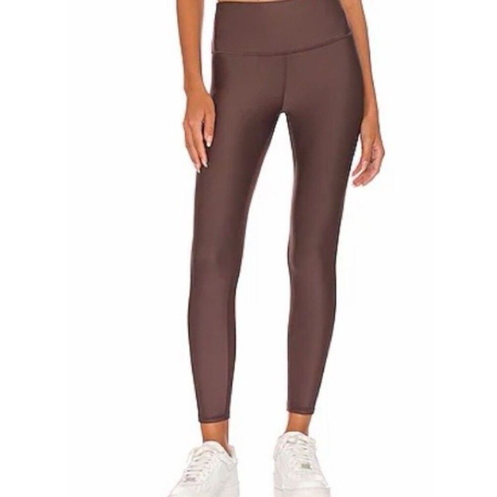 Alo Yoga 7/8 High Waist Airlift Leggings In Raisin